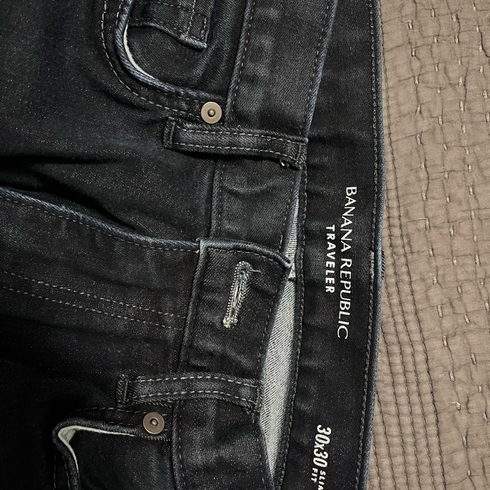 Banana Republic Men's Black Jeans